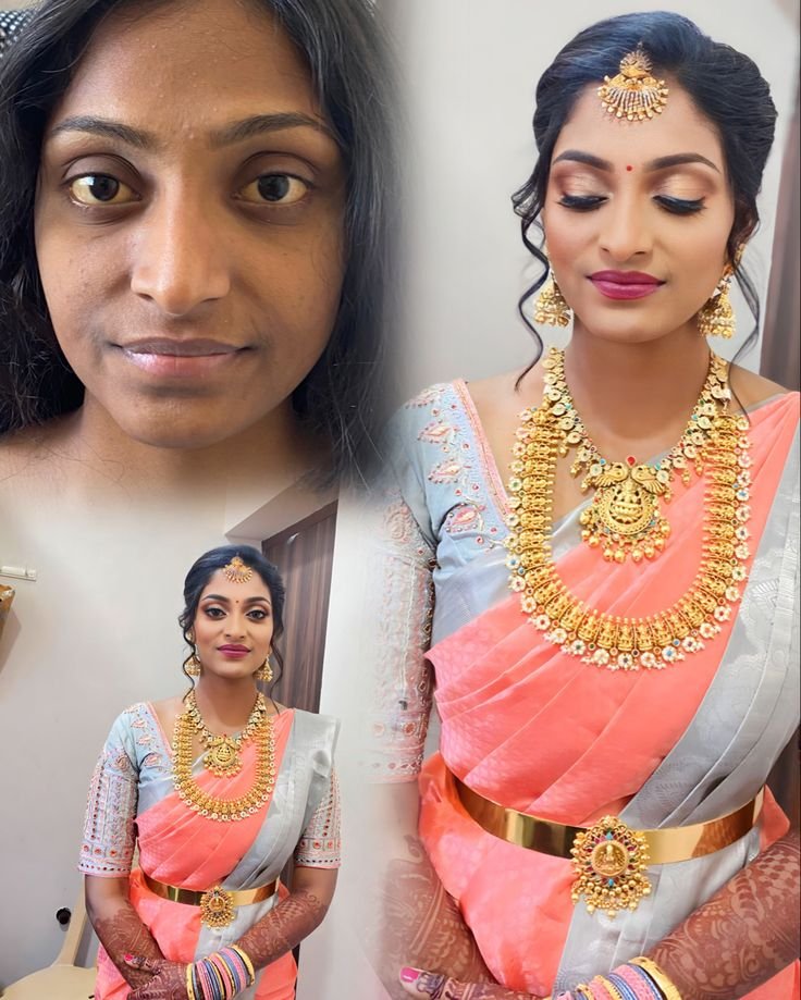 Radiant Muhurtham & Engagement Bridal Glam